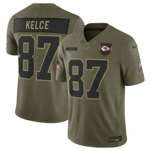 Nike Kansas City Chiefs olive Salute To Service jersey