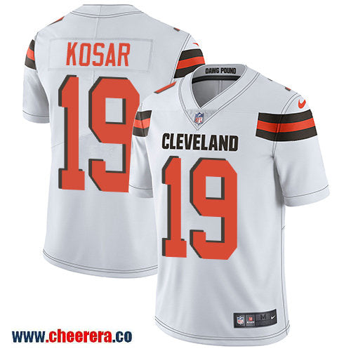Nike Bernie Kosar Cleveland Browns white Vapor jersey
