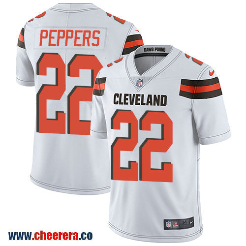 Nike Jabrill Peppers Cleveland Browns white Vapor jersey