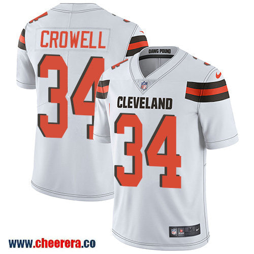 Nike Isaiah Crowell Cleveland Browns white Vapor jersey