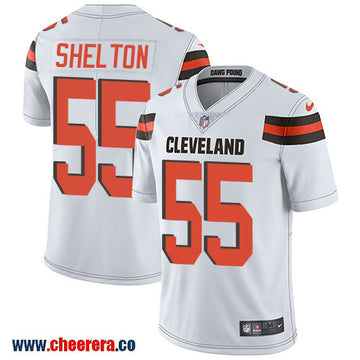 Nike Danny Shelton Cleveland Browns white Vapor jersey