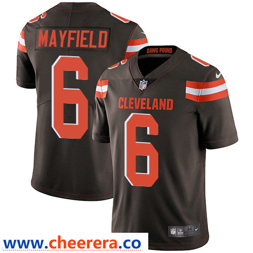 Nike Baker Mayfield Cleveland Browns brown Vapor jersey