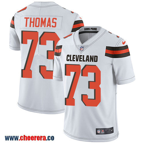 Nike Joe Thomas Cleveland Browns white Vapor jersey