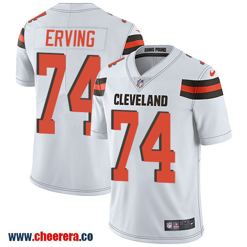 Nike Cameron Erving Cleveland Browns white Vapor jersey