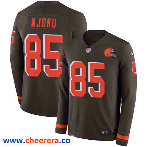 Nike David Njoku Cleveland Browns brown Limited jersey