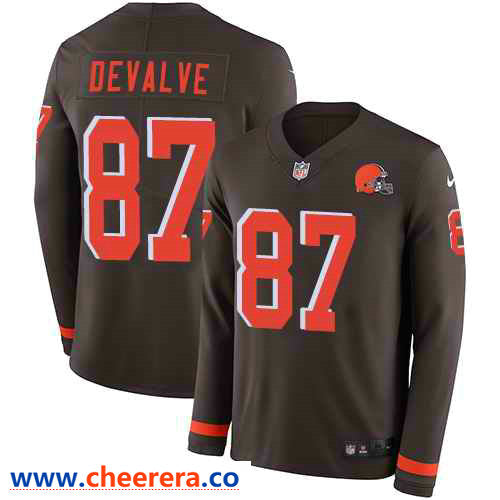 Nike Seth DeValve Cleveland Browns brown Limited jersey