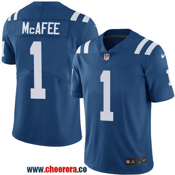 Nike Pat McAfee Indianapolis Colts royal Vapor jersey