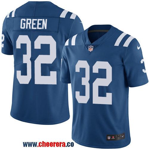 Nike T.J Indianapolis Colts green Vapor jersey
