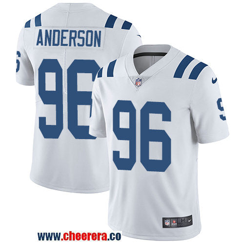Nike Henry Anderson Indianapolis Colts white Vapor jersey