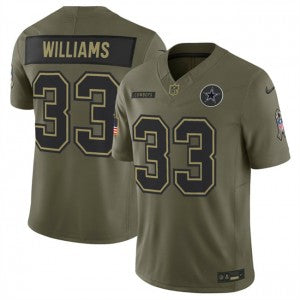 Nike Dallas Cowboys olive Salute To Service jersey
