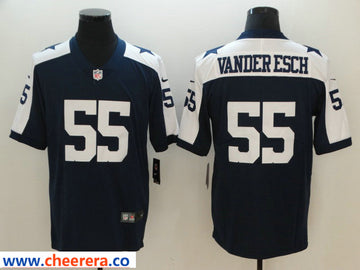 Nike Leighton Vander Esch Dallas Cowboys navy Vapor jersey