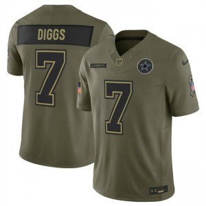 Nike Dallas Cowboys olive Salute To Service jersey