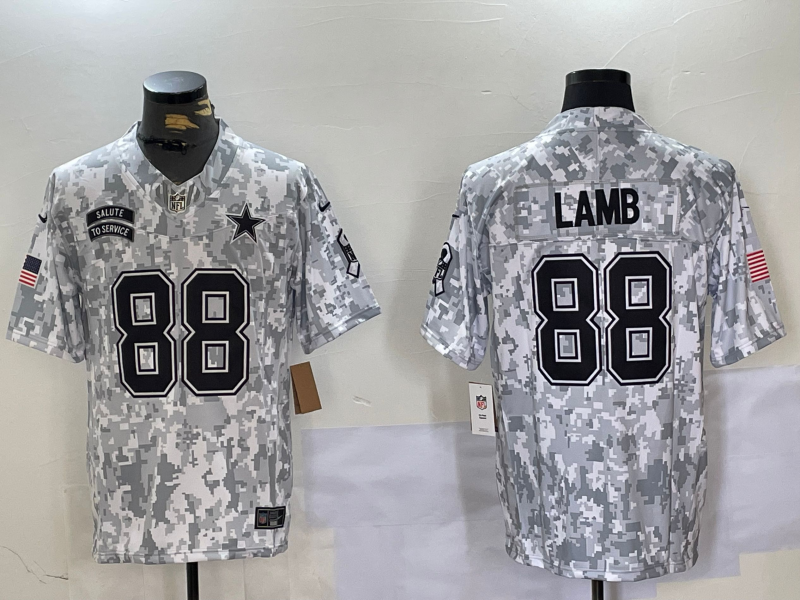 Nike Dallas Cowboys camo Salute To Service jersey