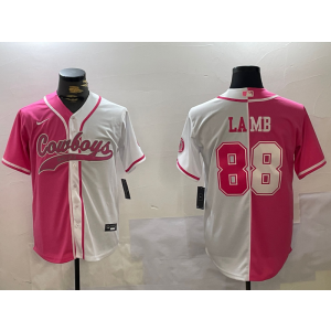 Nike Dallas Cowboys pink Vapor jersey