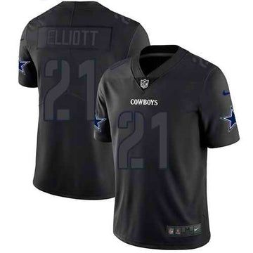 Nike Ezekiel Elliott Dallas Cowboys black Limited jersey