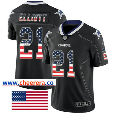 Nike Ezekiel Elliott Dallas Cowboys black Limited jersey