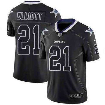Nike Ezekiel Elliott Dallas Cowboys black Limited jersey