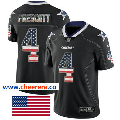 Nike Dak Prescott Dallas Cowboys black Limited jersey