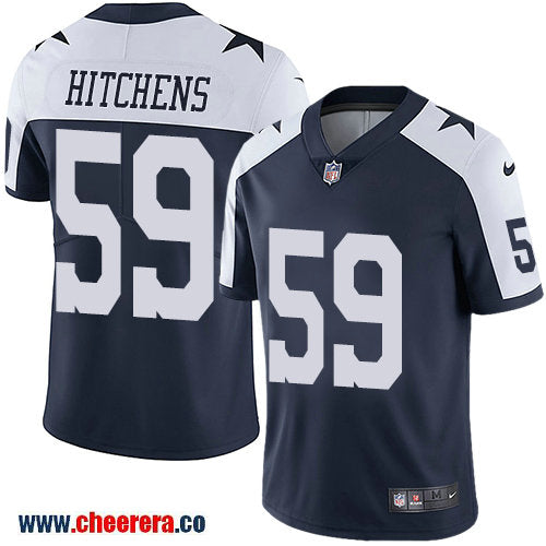 Nike Anthony Hitchens Dallas Cowboys navy Vapor jersey