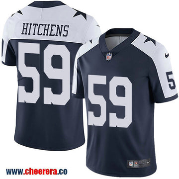 Nike Anthony Hitchens Dallas Cowboys navy Vapor jersey