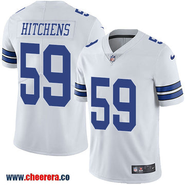 Nike Anthony Hitchens Dallas Cowboys white Vapor jersey