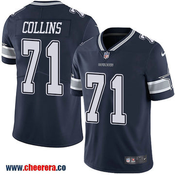 Nike La'el Collins Dallas Cowboys navy Vapor jersey