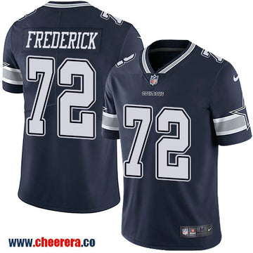 Nike Travis Frederick Dallas Cowboys navy Vapor jersey