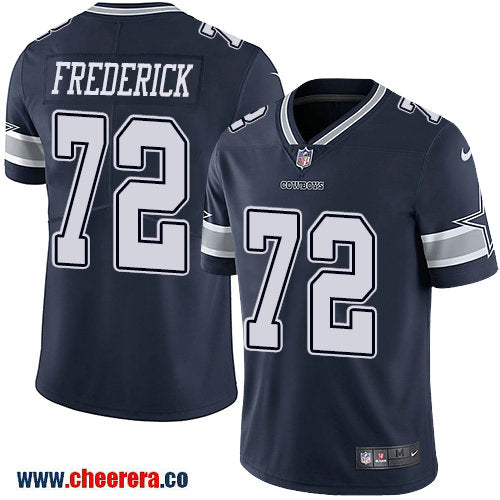 Nike Travis Frederick Dallas Cowboys navy Vapor jersey