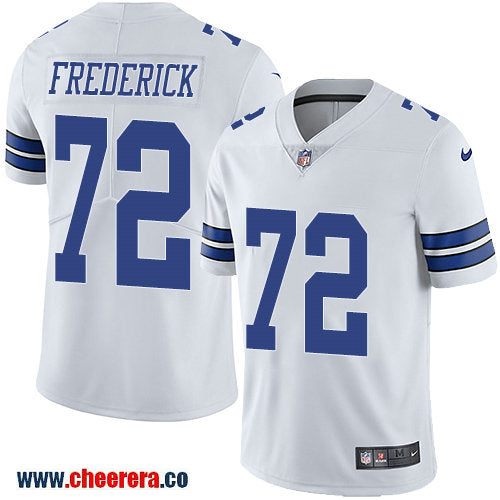 Nike Travis Frederick Dallas Cowboys white Vapor jersey