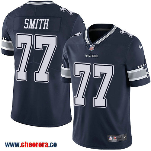 Nike Tyron Smith Dallas Cowboys navy Vapor jersey