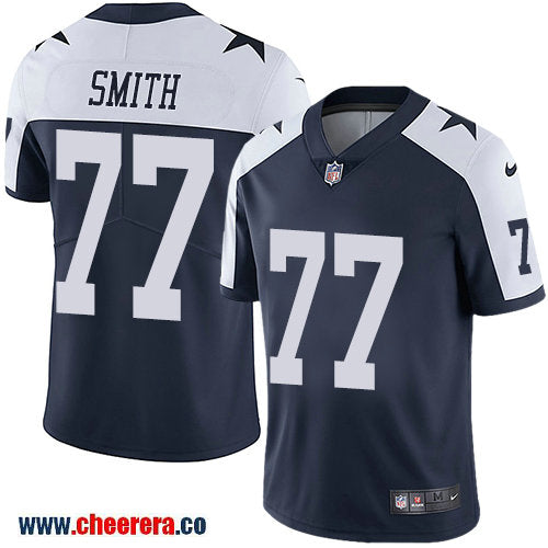 Nike Tyron Smith Dallas Cowboys navy Vapor jersey