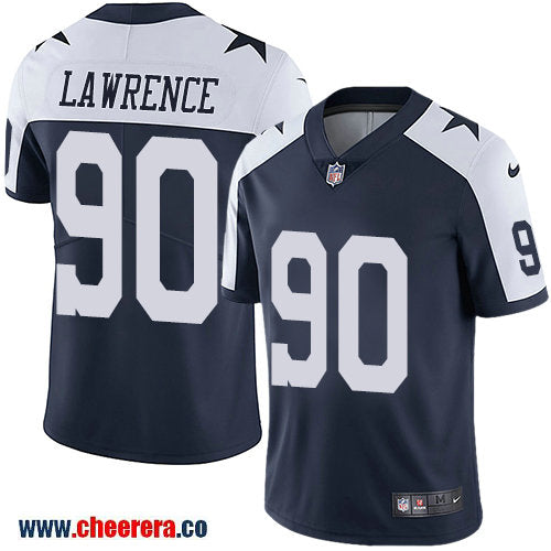 Nike Demarcus Lawrence Dallas Cowboys navy Vapor jersey