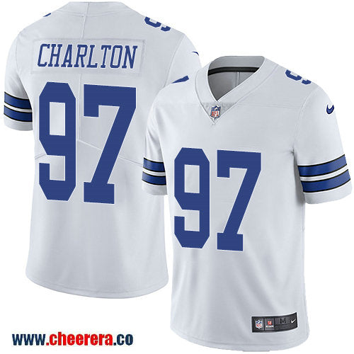 Nike Taco Charlton Dallas Cowboys white Vapor jersey