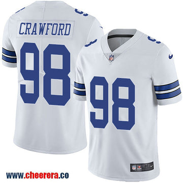 Nike Tyrone Crawford Dallas Cowboys white Vapor jersey