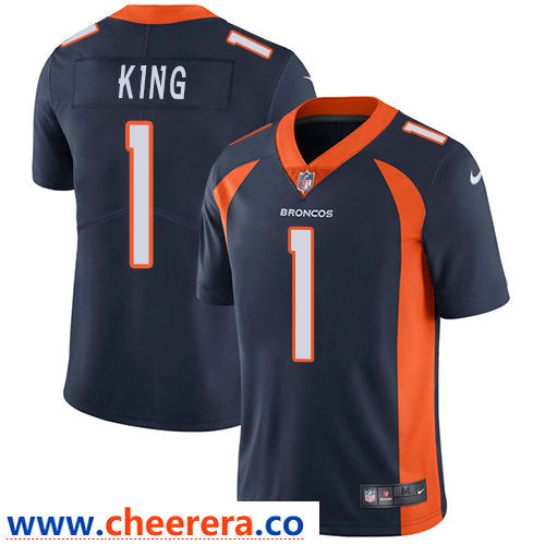 Nike Marquette King Denver Broncos navy Vapor jersey