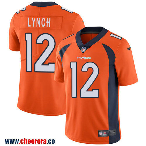 Nike Paxton Lynch Denver Broncos orange Vapor jersey