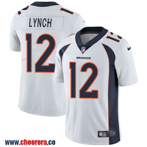 Nike Paxton Lynch Denver Broncos white Vapor jersey