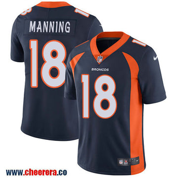 Nike Peyton Manning Denver Broncos navy Vapor jersey