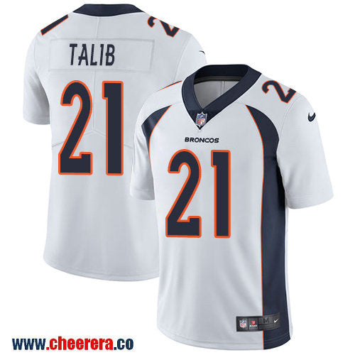 Nike Aqib Talib Denver Broncos white Vapor jersey