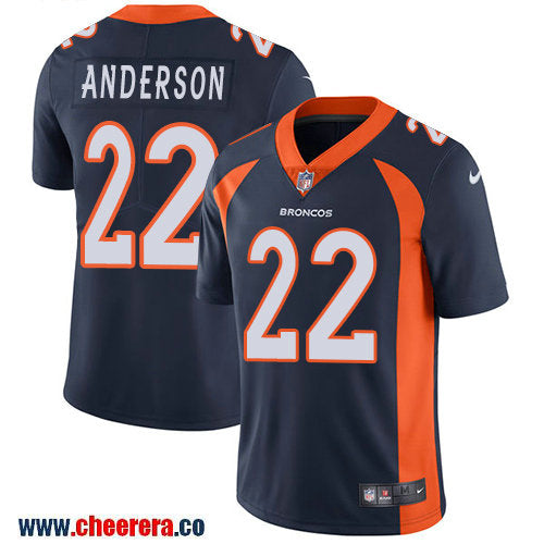 Nike C.J. Anderson Denver Broncos navy Vapor jersey