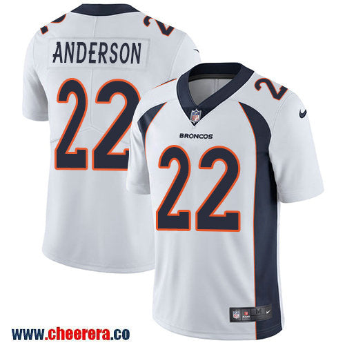Nike C.J. Anderson Denver Broncos white Vapor jersey