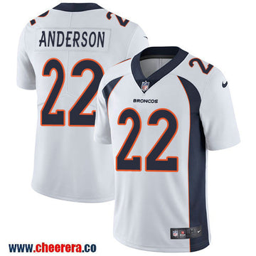 Nike C.J. Anderson Denver Broncos white Vapor jersey