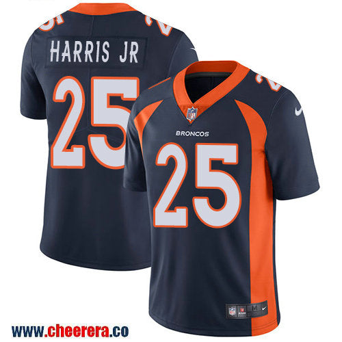 Nike Chris Harris Jr Denver Broncos navy Vapor jersey