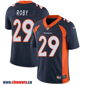 Nike Bradley Roby Denver Broncos navy Vapor jersey