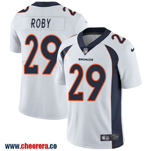 Nike Bradley Roby Denver Broncos white Vapor jersey