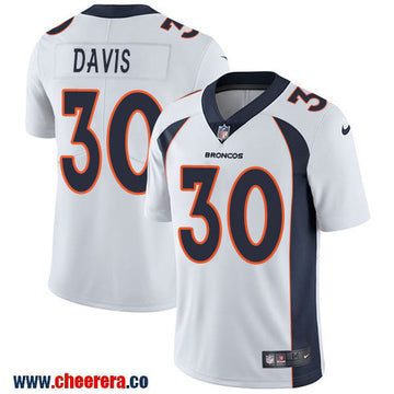 Nike Terrell Davis Denver Broncos white Vapor jersey