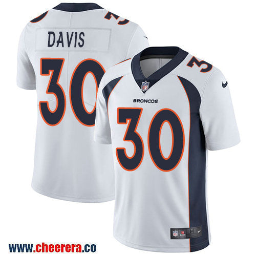 Nike Terrell Davis Denver Broncos white Vapor jersey