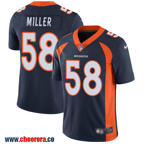 Nike Von Miller Denver Broncos navy Vapor jersey