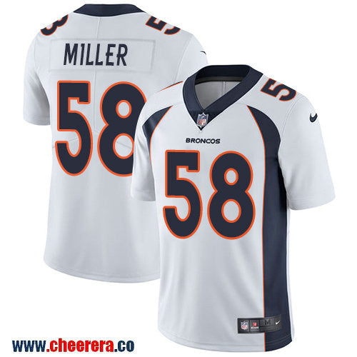 Nike Von Miller Denver Broncos white Vapor jersey