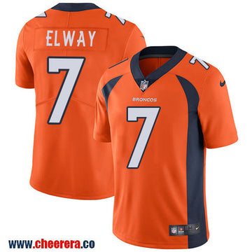 Nike John Elway Denver Broncos orange Vapor jersey